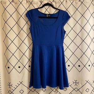 Royal blue dress